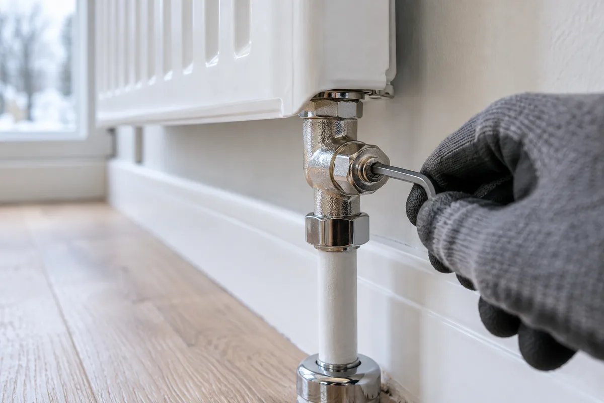 Coude de réglage d'un radiateur : rôle et équilibrage